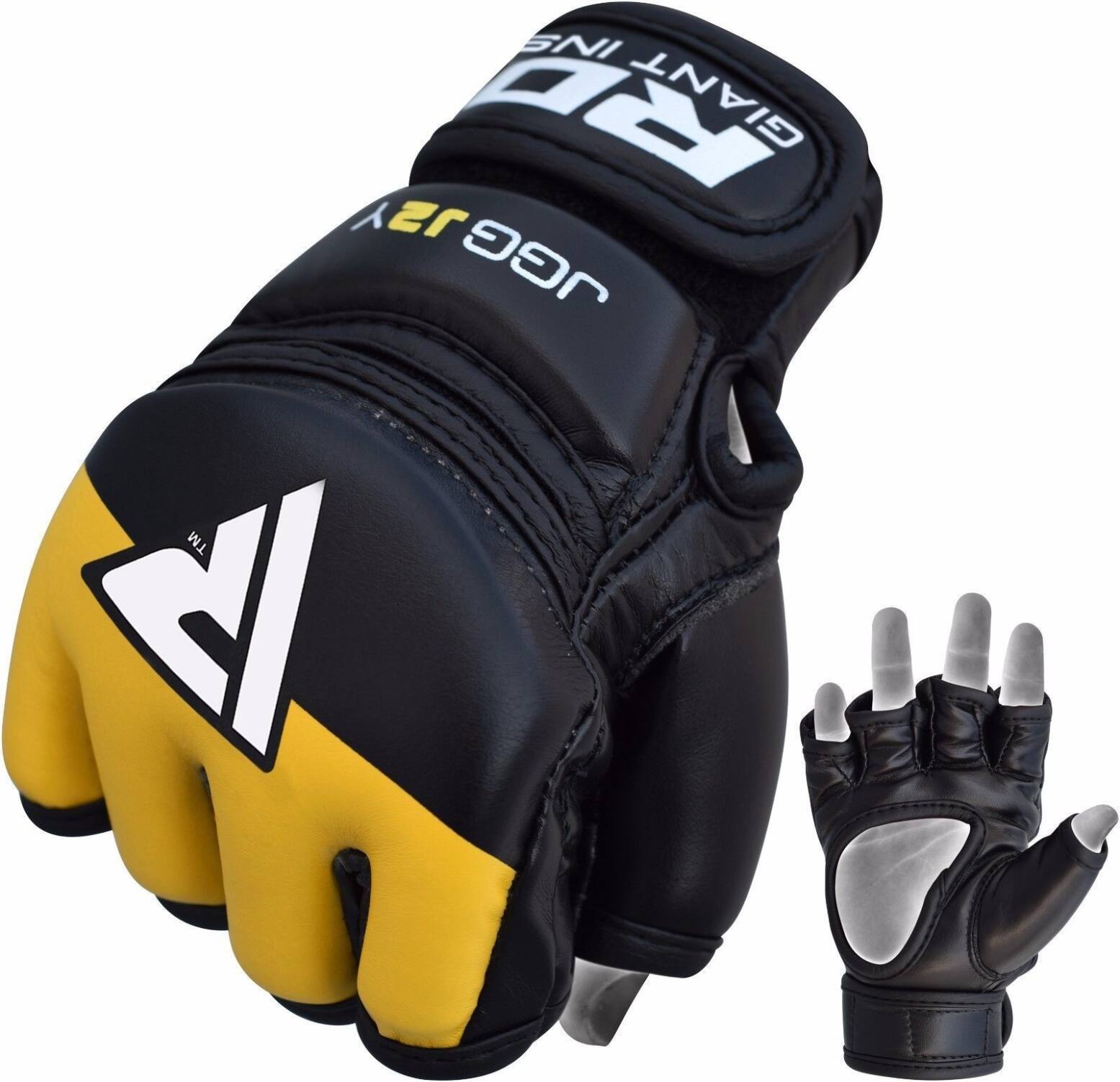 RDX Grappling Gloves Kids - Zwart met roze-538698