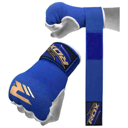 RDX Sports Binnenhandschoenen met padding - Blauw-0