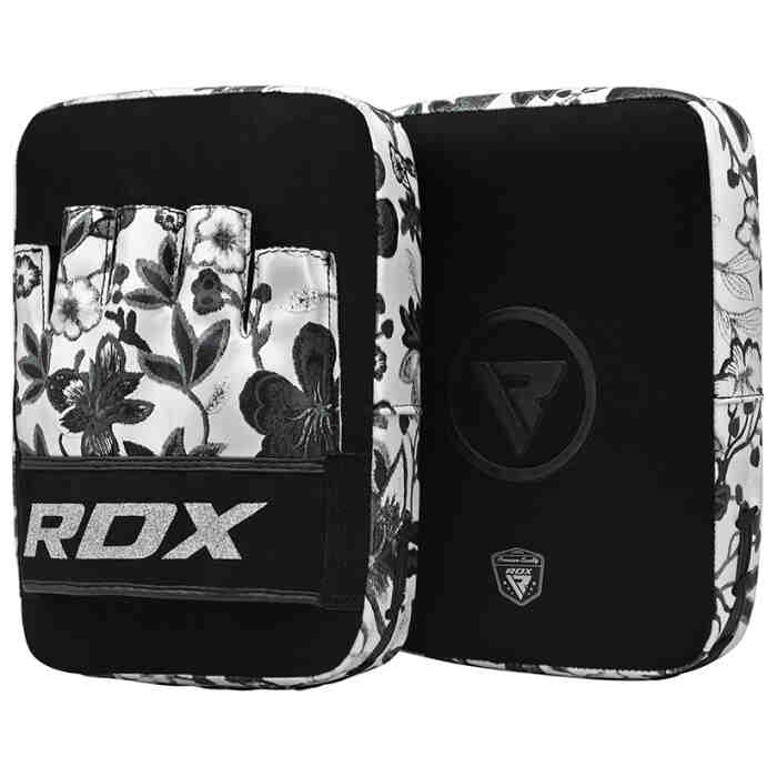 RDX Focus Pads Floral - Zwart met wit-538733