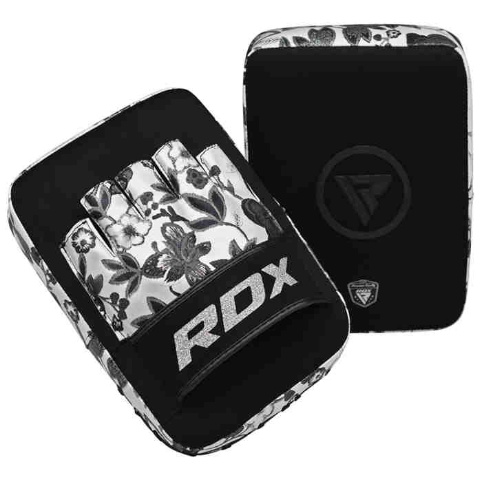 RDX Focus Pads Floral - Zwart met wit-538734
