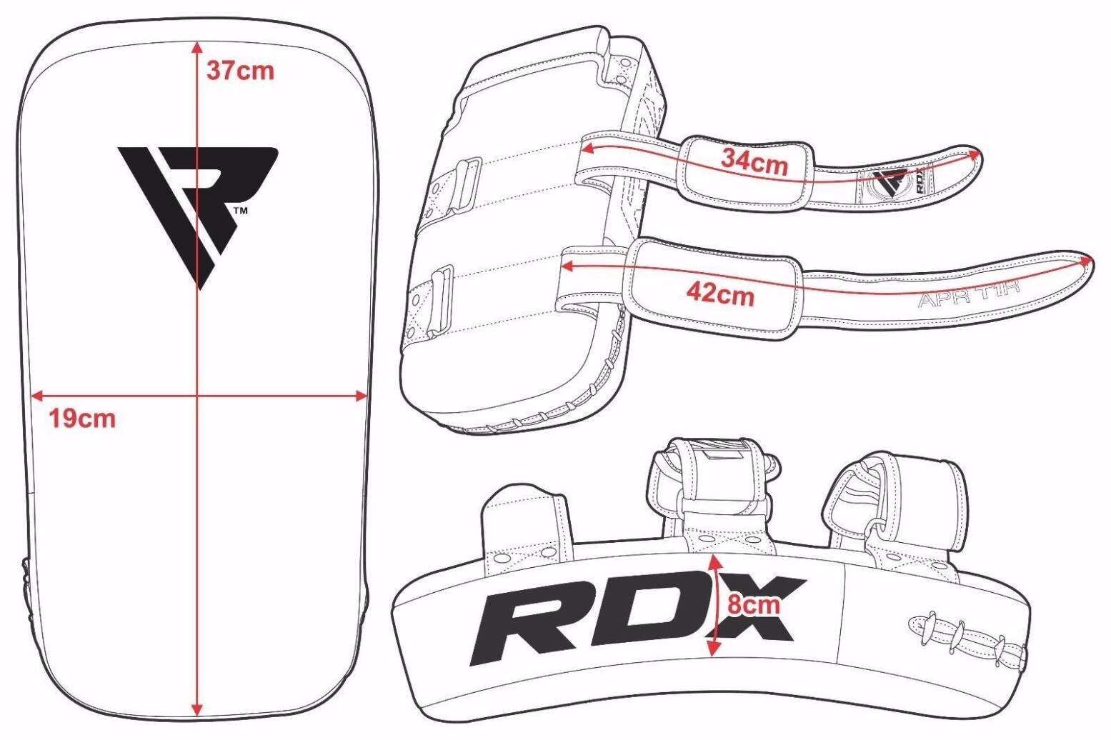 RDX Sports APR-T1 Stootkussen – Per Stuk – Wit-535824