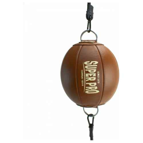 Super Pro Vintage Double End Ball Leder - jokasport.nl