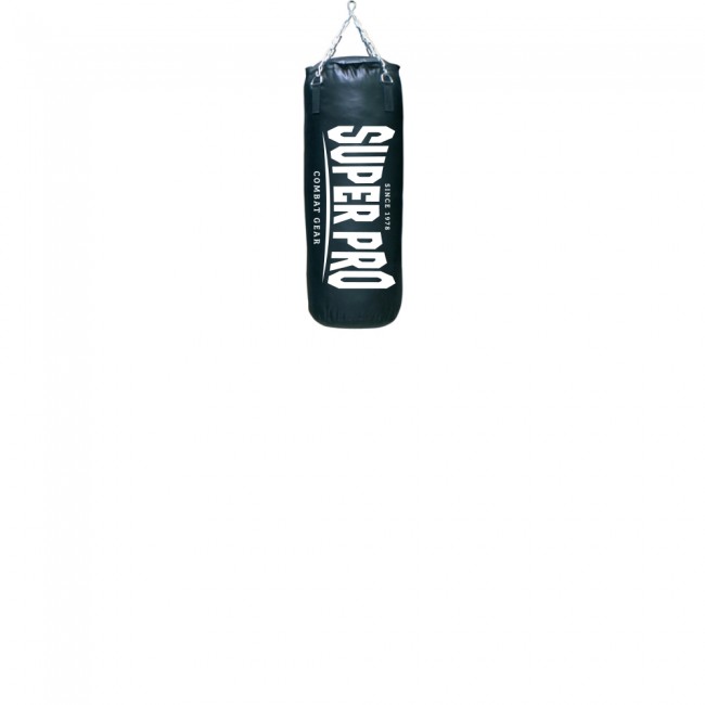 Super Pro Combat Gear Bokszak Classic Vertical Logo Zwart