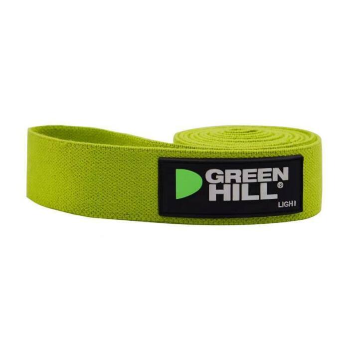 Green Hill Fitness Elastiek - Textiel - 102cm - Licht - jokasport.nl