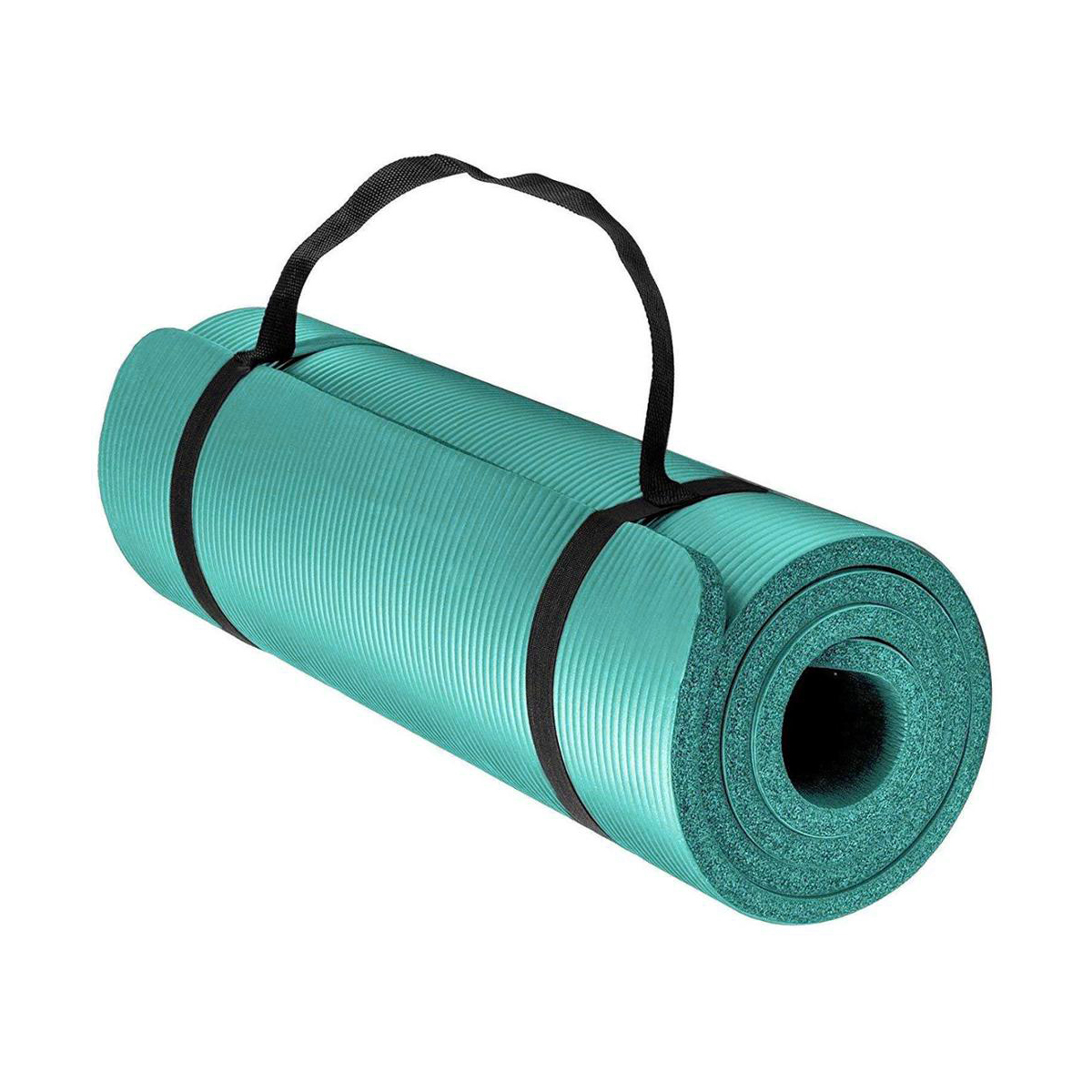 Green Hill Fitness mat – Yoga mat – 180x60x1cm – www.jokasport.nl