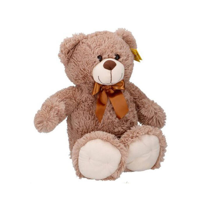 Sunkid Knuffel - Knuffelbeer - Teddybeer 54cm met strik - Grullo