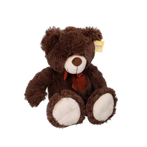 Sunkid Knuffel - Knuffelbeer - Teddybeer 54cm met strik - Omber