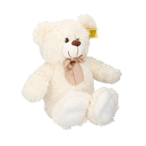 Sunkid Knuffel - Knuffelbeer - Teddybeer 54cm met strik - Timber