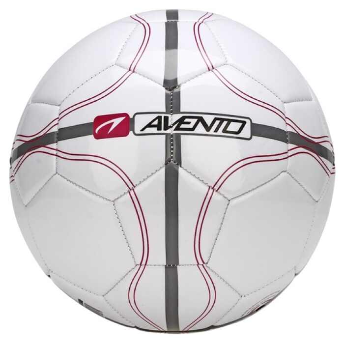 Avento League Defender II - Voetbal - Maat 5 - Wit met paars