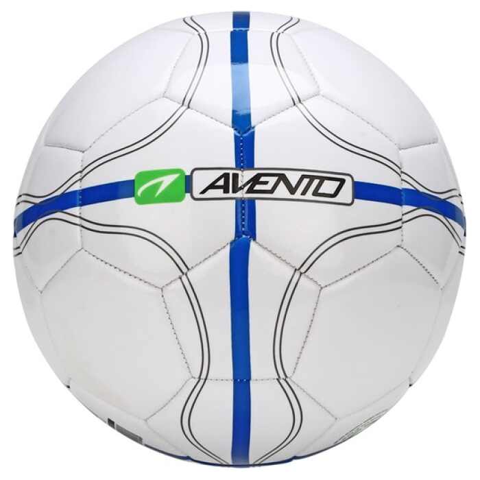 Avento League Defender II - Voetbal - Maat 5 - Wit met groen