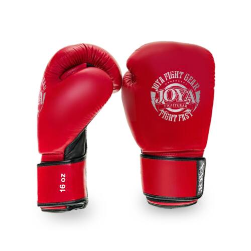 Joya Thycoon Kickbokshandschoenen - Rood/Zilver