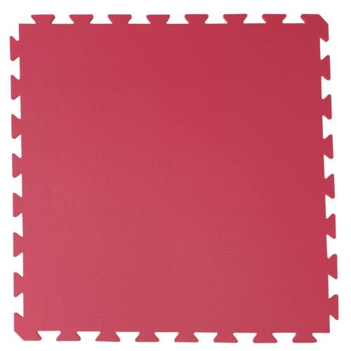 Sportvloer Extra stevig - 100 x 100 x 2cm - Rood en Blauw - jokasport.nl