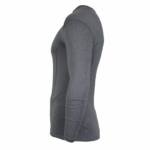 Donnay Heren - Compressie shirt lange mouw - Grijs gemeleerd