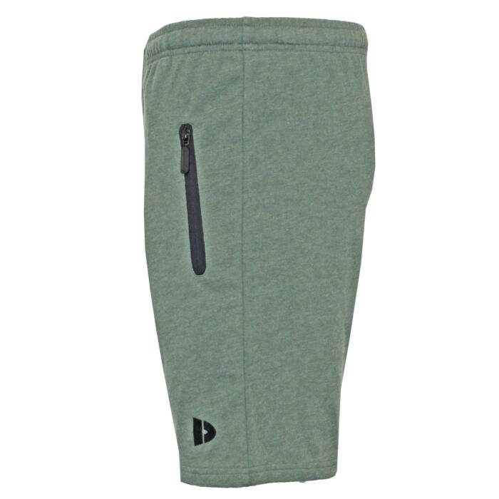 Donnay Heren - Korte joggingbroek Nick - Legergroen gemeleerd