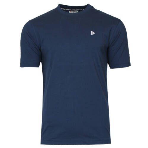 Donnay Heren - T-Shirt Vince - Donkerblauw