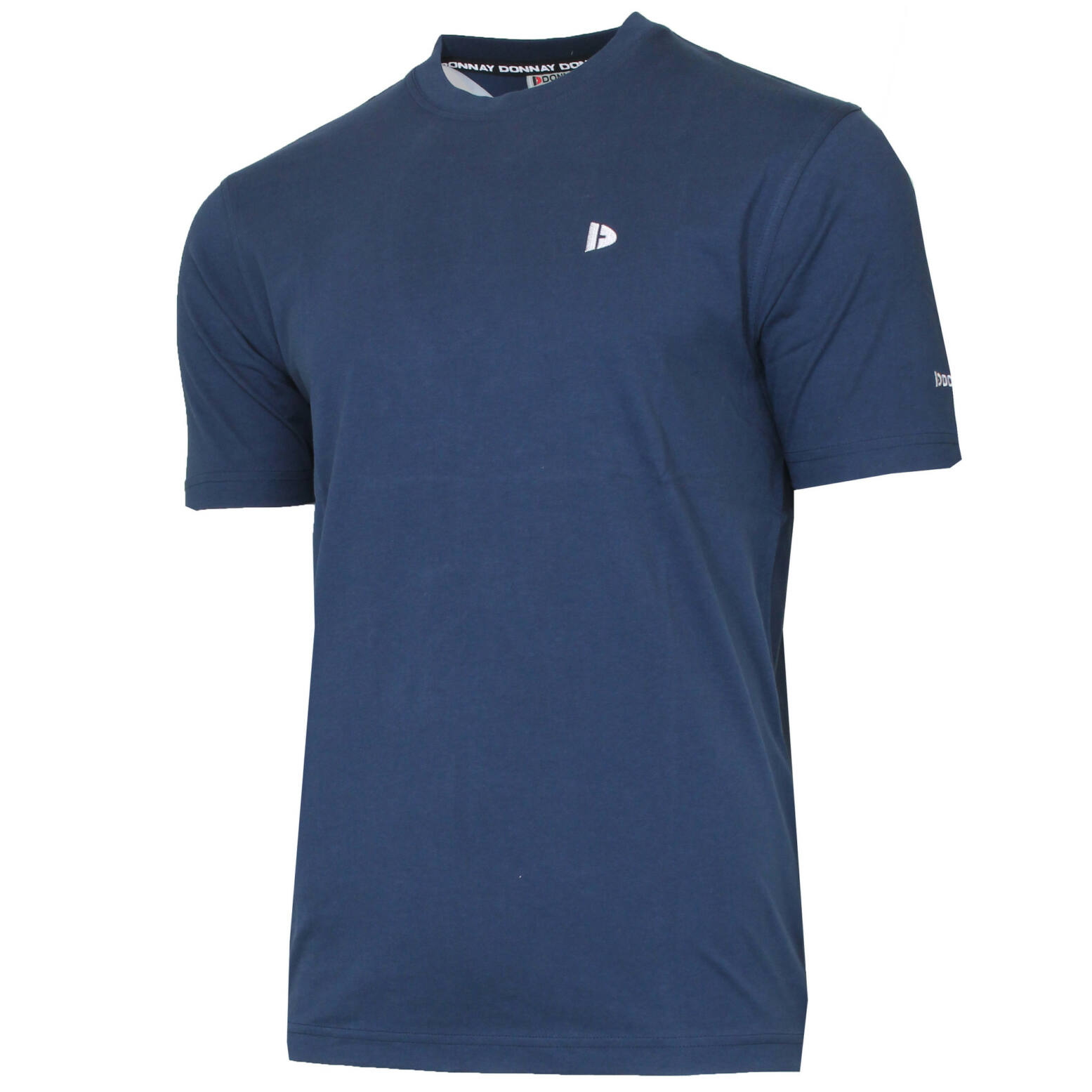 Donnay Heren – T-Shirt Vince – Donkerblauw 1