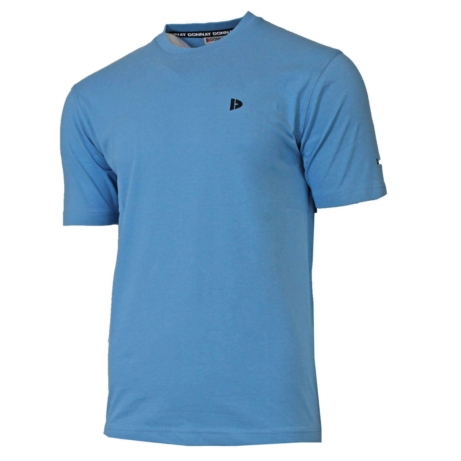 Donnay Heren – T-Shirt Vince – Dusty Blauw 1
