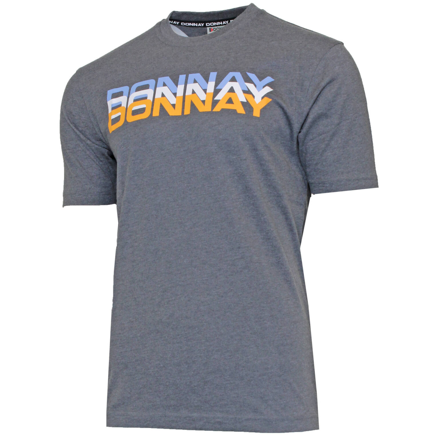 Donnay Heren – T-Shirt Daks -Donkergrijs gemeleerd 1