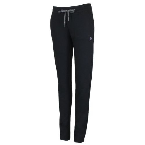 Donnay Dames - Joggingbroek rechte pijp Lily - Zwart