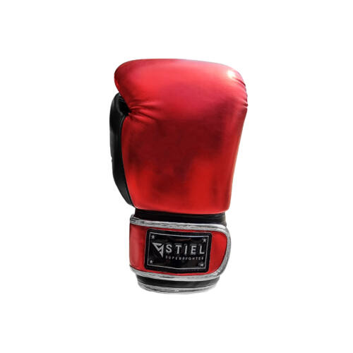 Stiel Superfighter Bokshandschoenen - Rood met zwart jokasport.nl