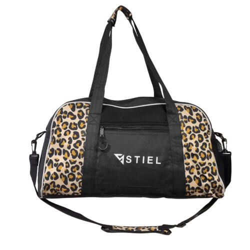 Stiel Leopard Dames Sporttas - Zwart - www.jokasport.nl