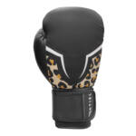Stiel Leopard Dames Bokshandschoenen - PU - Zwart - jokasport.nl