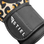 Stiel Leopard Dames Bokshandschoenen - PU - Zwart - jokasport.nl