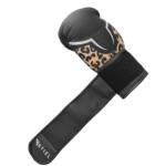 Stiel Leopard Dames Bokshandschoenen - PU - Zwart - jokasport.nl