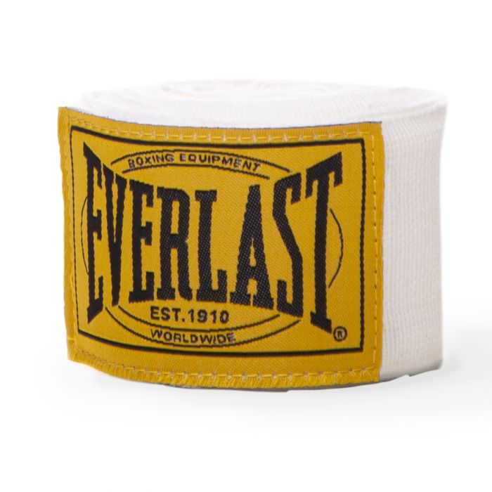Everlast 1910 - Bandages - per paar - 460cm - Wit 1 Everlast 1910 - Bandages - per paar - 460cm - Wit
