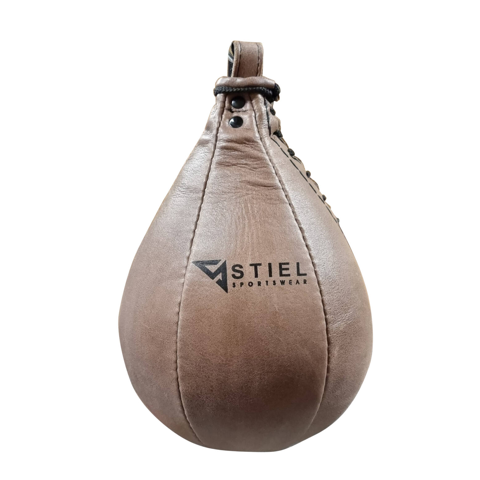 Stiel Speedball 25x17cm Leer Vintage bruin