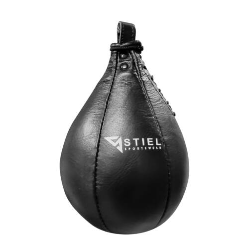 Stiel Speedball - 25 x 17cm - Leer - Zwart - www.jokasport.nl