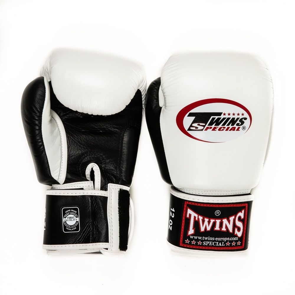 Twins BGVL 3 Bokshandschoenen – Wit met zwart 1