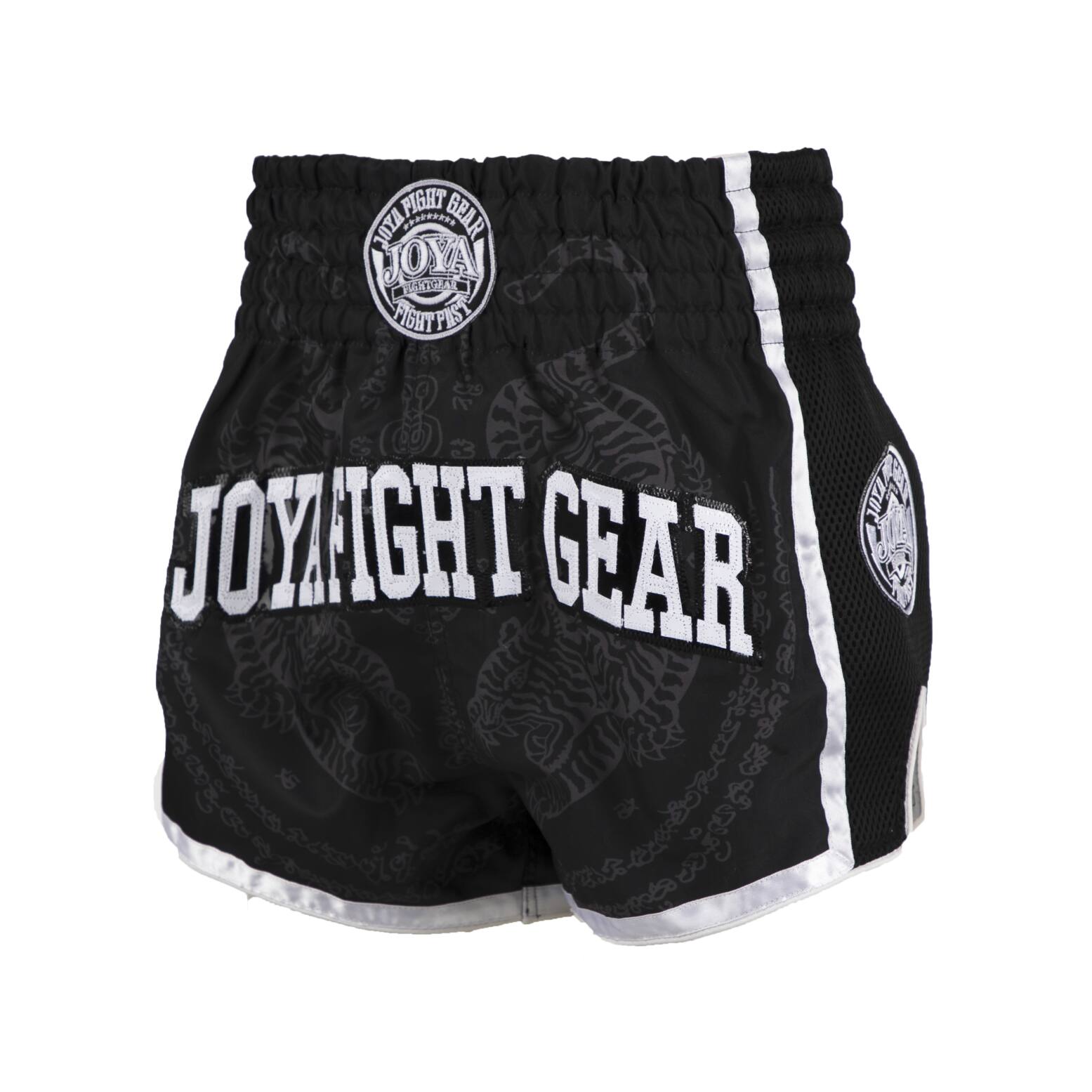 Joya Sak Yant Tiger Muay Thai Short – Zwart 1