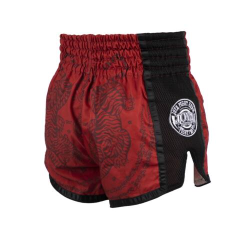 Joya Sak Yant Tiger Muay Thai Short - Rood