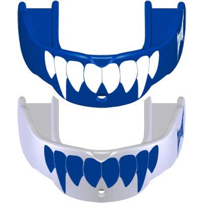 Tapout Fang Bitjes – Volwassenen – 2 stuks – Blauw/Wit 1