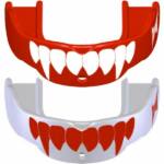 Tapout Fang Bitjes - Volwassenen - 2 stuks - Rood/Wit