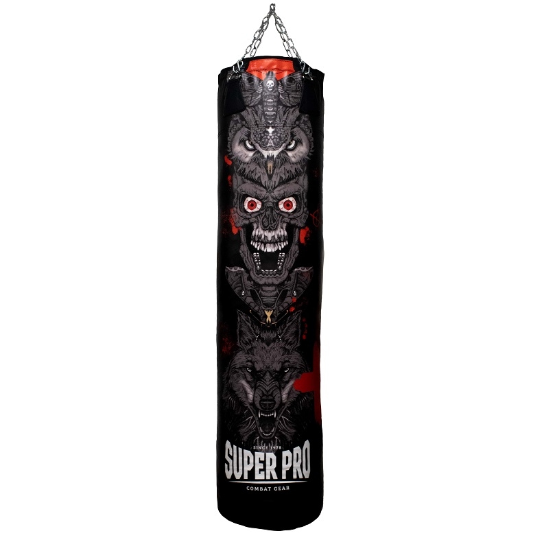 Super Pro Full Colour Bokszak skull 180 cm 1