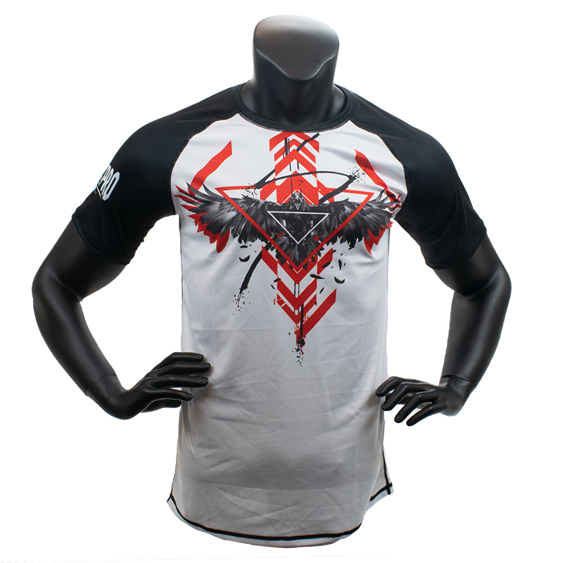 Super Pro Rashguard ShortSleeve RAVEN 1