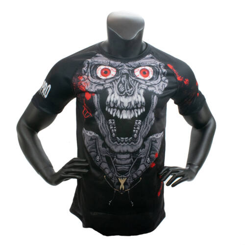 Super Pro T-shirt DryGear skull