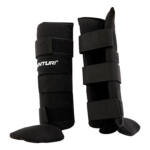 Tunturi Allround Scheenbeschermers - Curved - Zwart
