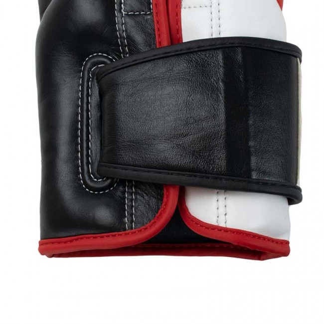 Super Pro (kick)Bokshandschoenen Bruiser Zwart/Rood/Wit