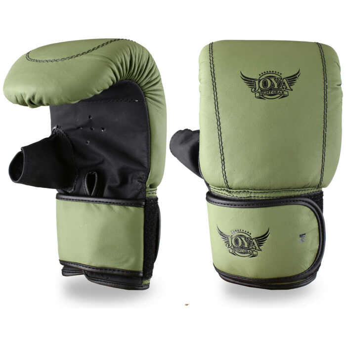 Joya Title Zakhandschoenen - Leer - Groen