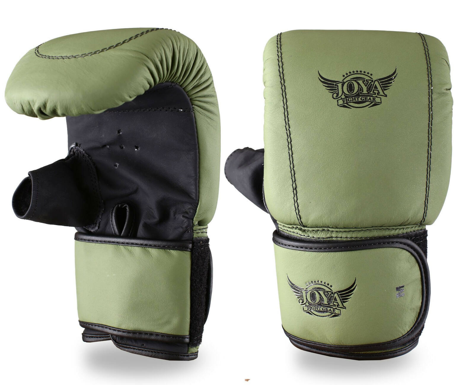 Joya Title Zakhandschoenen - Leer - Groen
