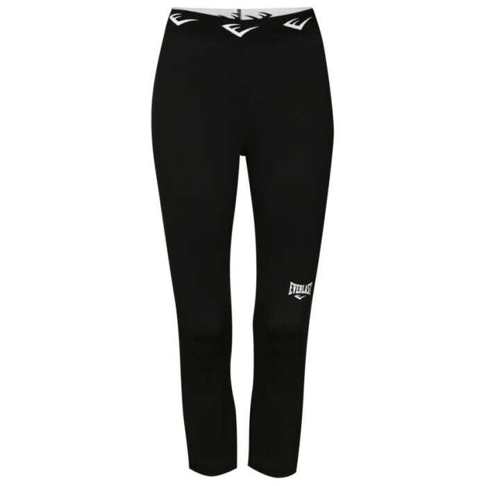 Everlast Dames Legging 7/8 Leonard Zwart - jokasport.nl