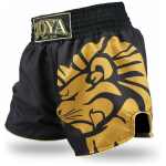 Joya Lion Kickboksbroekje - Zwart met goud