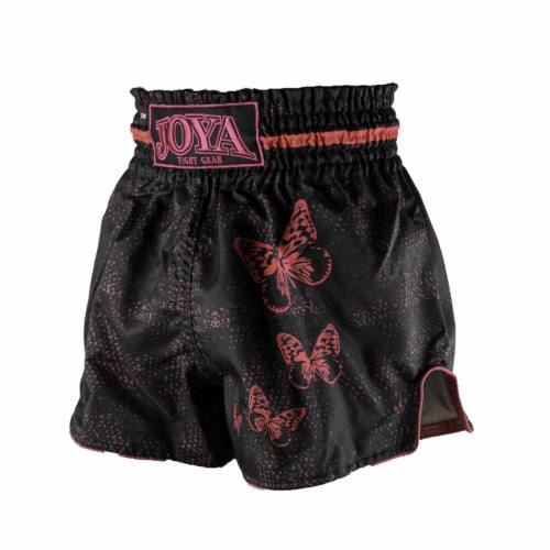 Joya Butterfly Kickboksbroekje - Zwart met roze