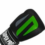 Super Pro No Mercy Bokshandschoenen - Zwart met groen