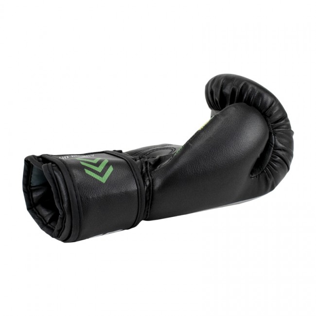 Super Pro No Mercy Bokshandschoenen Kids - Zwart met groen - jokasport.nl