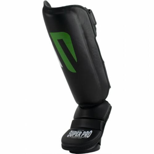 Super Pro No Mercy Scheenbeschermers  - Zwart met groen