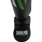Super Pro No Mercy Scheenbeschermers  - Zwart met groen